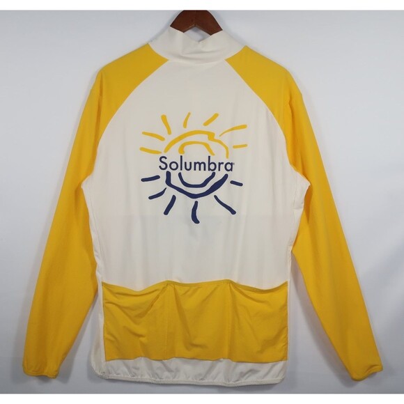Solumbra Men's Cycling Shirt Jacket SPF Sun Protection Size XL 1/4 Zip #1066 - Picture 8 of 9
